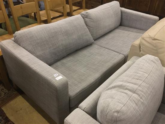 Large 2 seater sofa and matching armchair by Karlstad